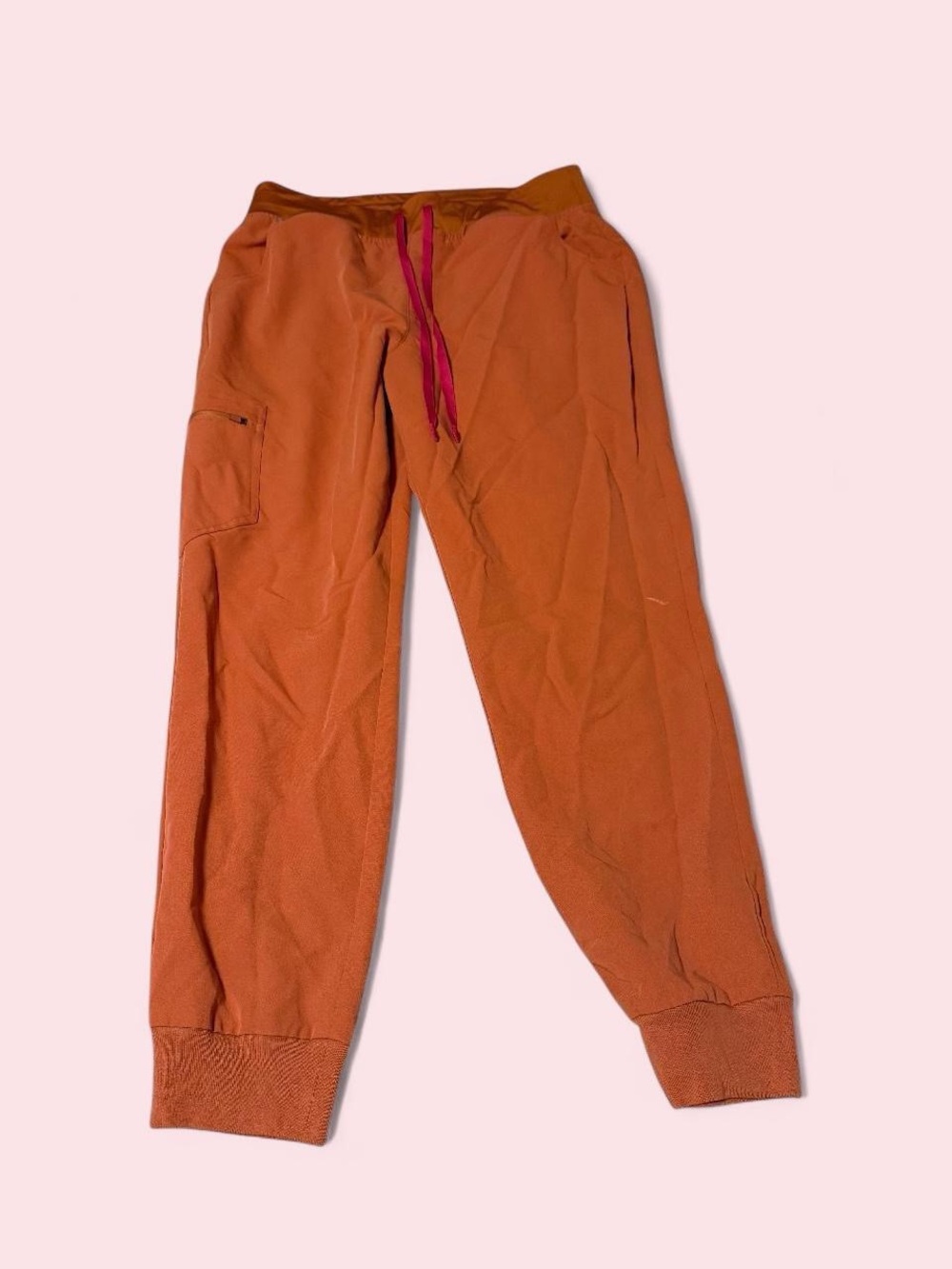 Figs Women's Burnt Orange Zamora Jogger Scrubs